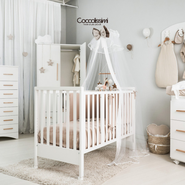 Kit Dreamy TicToc - Culla Evolutiva, tessile, trio TicToc e pappananna