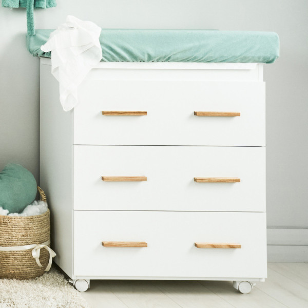 Fasciatoio Dreamy 3 cassetti by Coccolissimi – Cassettiera bagnetto