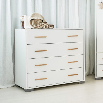 Comò Dreamy 4 cassetti Coccolissimi – Mobile cameretta moderno