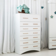 Settimino Dreamy Coccolissimi – Cassettiera 7 cassetti per cameretta