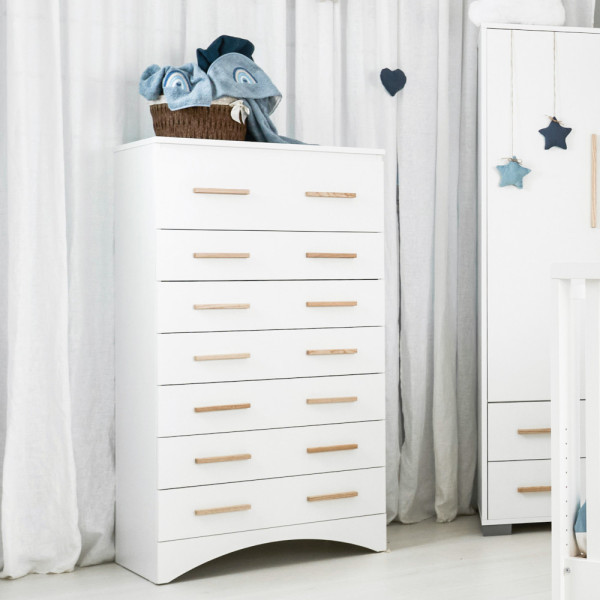 Settimino Dreamy Coccolissimi – Cassettiera 7 cassetti per cameretta