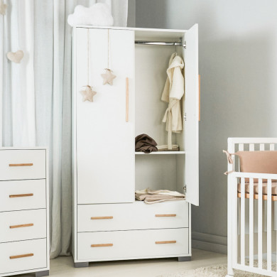 Armadio Dreamy 2 ante Coccolissimi – Mobile cameretta elegante