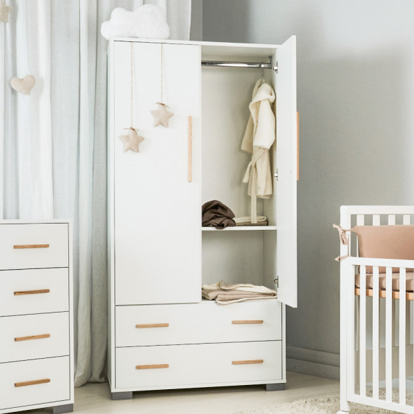 Armadio Dreamy 2 ante Coccolissimi – Mobile cameretta elegante