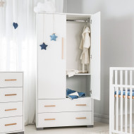 Armadio Dreamy 2 ante Coccolissimi – Mobile cameretta elegante