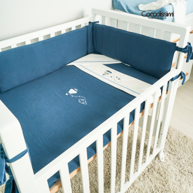 Cameretta Dreamy Coccolissimi – Culla, fasciatoio, coordinato tessile