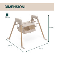 Stand E-Lullaglide elettronico Chicco–movimento automatco e Bluetooth