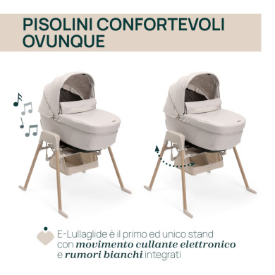 Stand E-Lullaglide elettronico Chicco–movimento automatco e Bluetooth