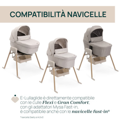 Stand E-Lullaglide elettronico Chicco–movimento automatco e Bluetooth