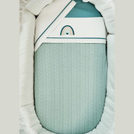 Coperta trecce e lenzuola Dreamy Coccolissimi Coordinato carrozzina