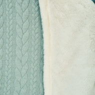 Coperta trecce e lenzuola Dreamy Coccolissimi Coordinato carrozzina