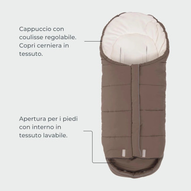 Sacco Passeggino Ovetto City 0-6mesi Nuvita - Moovo 9045