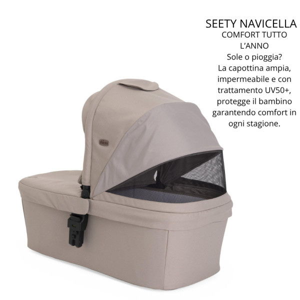Trio Seety 2 con seggiolino auto Kory Essential I-Size Chicco