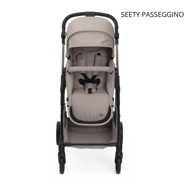 Trio Seety 2 con seggiolino auto Kory Essential I-Size Chicco