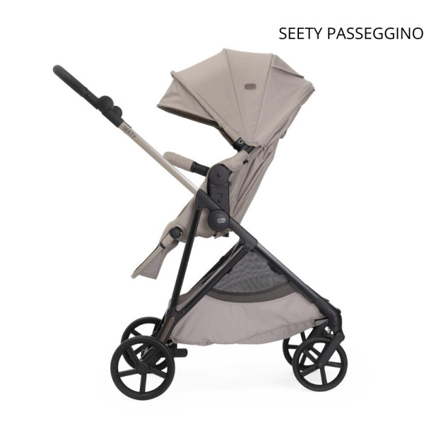 Trio Seety 2 con seggiolino auto Kory Essential I-Size Chicco
