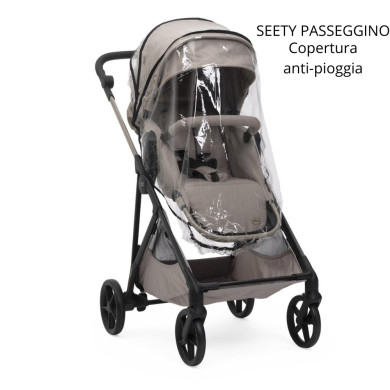 Trio Seety 2 con seggiolino auto Kory Essential I-Size Chicco