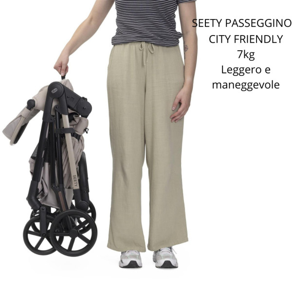 Trio Seety 2 con seggiolino auto Kory Essential I-Size Chicco