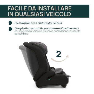 Seggiolino auto Gro-Up I-Size 70-150 cm – Sicurezza i-Size evolutiva