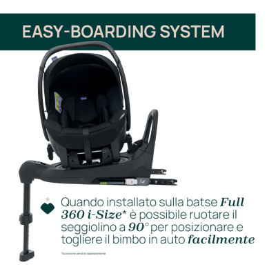 Trio Seety 2 con seggiolino auto Kory Essential I-Size Chicco