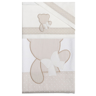 Set Copertina primaverile e Lenzuola per Next2Me (e similari) Baloo Coccolissimi