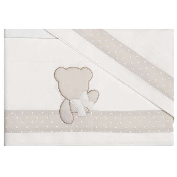 Set lenzuola 3pz per Next2Me (e similari) Baloo Coccolissimi
