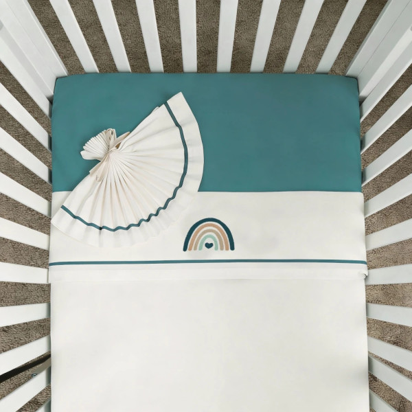 Lenzuola lettino, culla e carrozzina neonato Dreamy Coccolissimi – Set