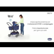 Trio Chicco Seety Leggero con Navicella e Seggiolino Kory i-Size