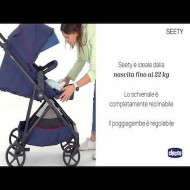 Trio Chicco Seety Leggero con Navicella e Seggiolino Kory i-Size