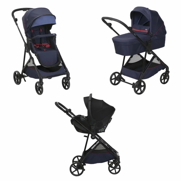 Trio Chicco Seety Leggero con Navicella e Seggiolino Kory i-Size
