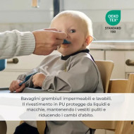 Bavaglino con maniche per pasti e attività Nuvita