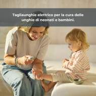 Tagliaunghie Elettrico Neonato Sicuro | Nuvita Trimmy 1130