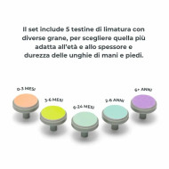 Tagliaunghie Elettrico Neonato Sicuro | Nuvita Trimmy 1130