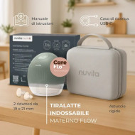 Tiralatte Indossabile Materno flow Nuvita | 3 Fasi, Vibro-Stimolazione