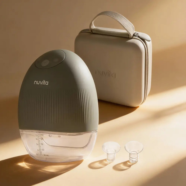 Tiralatte Indossabile Materno flow Nuvita | 3 Fasi, Vibro-Stimolazione