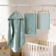 Set bagnetto neonato Mini Coccole Dreamy Coccolissimi personalizzabile