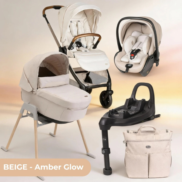 Bellagio Travel Set Chicco Trio con base auto e accessori