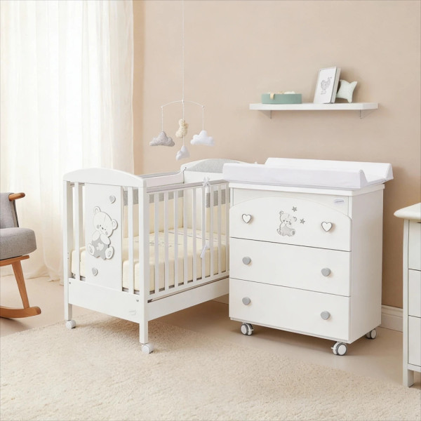 Kit nascita completo cameretta Coocolissimi e trio Seety Chicco