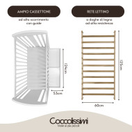 Kit nascita completo cameretta Coocolissimi e trio Seety Chicco