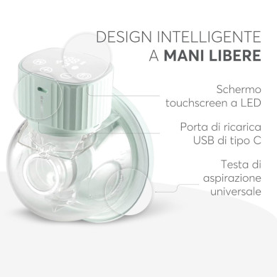 Tiralatte Elettrico Indossabile Noa Kikka Boo Senza Fili