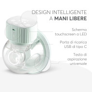 Tiralatte Elettrico Indossabile Noa Kikka Boo Senza Fili