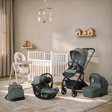 Kit Dreamy TicToc - Culla Evolutiva, tessile, trio TicToc e pappananna