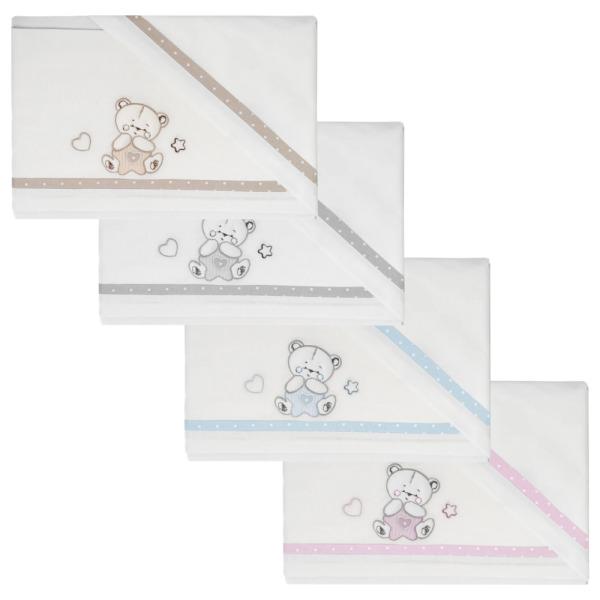 Corredino Nascita Premium Timmy - Set Completo in Cotone 100% Ricamato