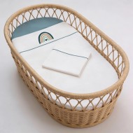 Lenzuola lettino, culla e carrozzina neonato Dreamy Coccolissimi - Set