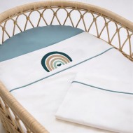 Lenzuola lettino, culla e carrozzina neonato Dreamy Coccolissimi - Set