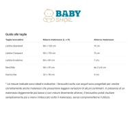 Lenzuola lettino, culla e carrozzina neonato Dreamy Coccolissimi - Set