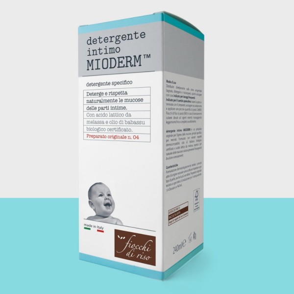 Detergente Intimo Neonato Mioderm Fiocchi di Riso 240 ml