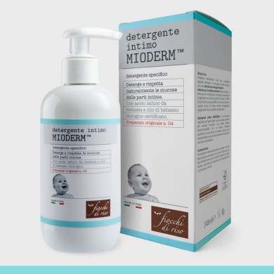 Detergente Intimo Neonato Mioderm Fiocchi di Riso 240 ml