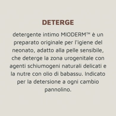 Detergente Intimo Neonato Mioderm Fiocchi di Riso 240 ml