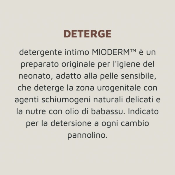 Detergente Intimo Neonato Mioderm Fiocchi di Riso 240 ml