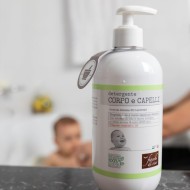 Detergente corpo e capelli talco Fiocchi di Riso 400 ml