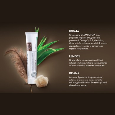 Crema seno Clemulina Fiocchi di Riso 15 ml – Allattamento